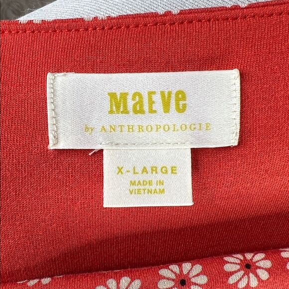 Anthropologie Maeve Brianne Cowl Neck Dress Size XL - Picture 6 of 7